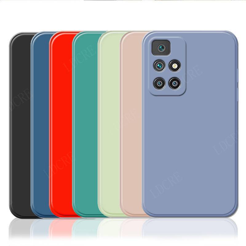 Soft Case Bumper Armor Bahan TPU Shockproof Untuk Vivo X80 X70 X60 X50 Pro Redmi 10 Capas X60Pro X50Pro X50Pro