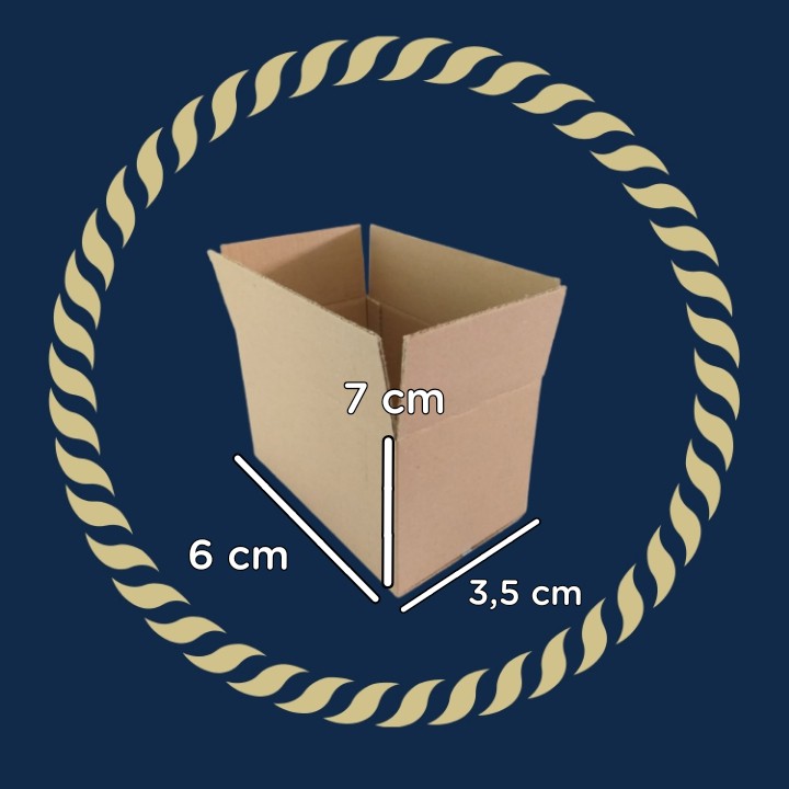 

Kardus Standar (6 x 3,5 x 7) Packaging Dus Box