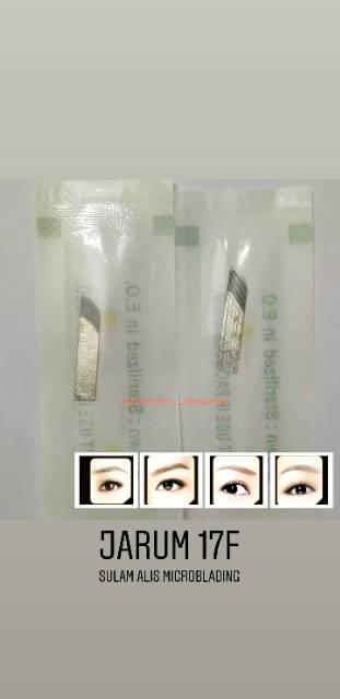 Jarum pcd F 12pin dan 14pin microblading jarum sulam alis manual