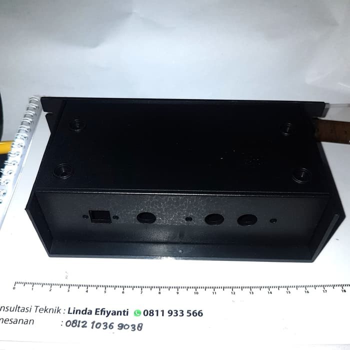 New Box hitam plastik MP3  Box Elektronik Untuk Mp 3