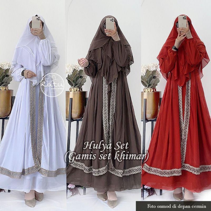 SOLO / HULYA SET ORI RATU HIJAB / M06