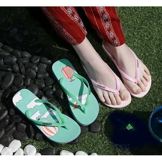 TIKTOK - SANDAL JEPIT BALON SPON JELLY ROMANTIC KAPAL SENDAL JEPIT