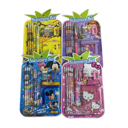 SET ALAT TULIS SEKOLAH KARAKTER + DOMPET [SWEETSPACE]