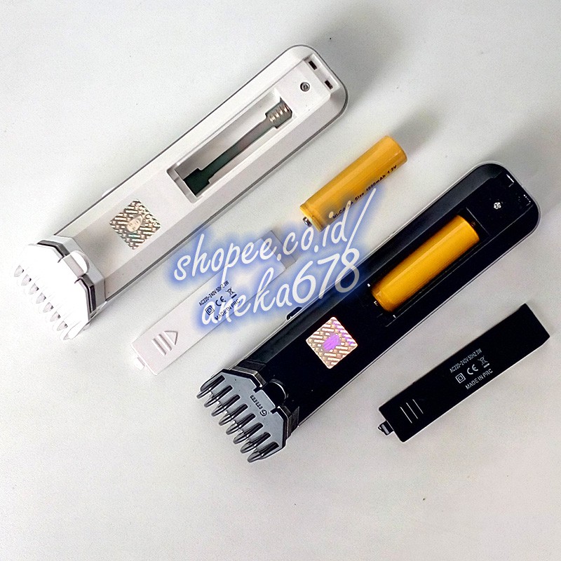 DINGLONG RF-190 Hair Clipper Alat Cukur Rambut Bulu Cambang, Brewok