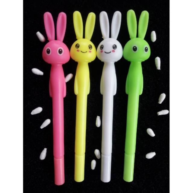 

PULPEN KARAKTER RABBIT (GEL INK)
