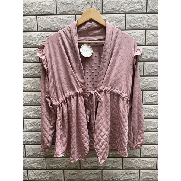 Outer Cardi Serut Kriwil Venti
