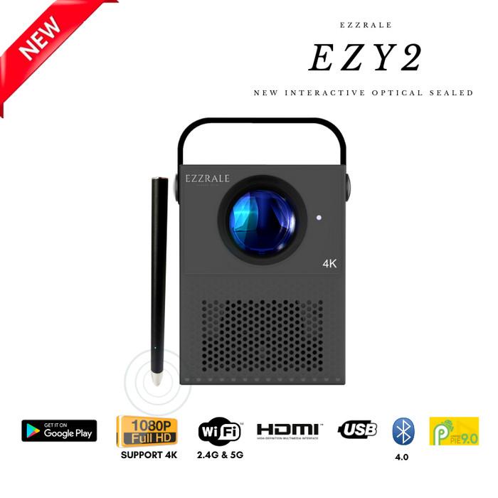 

Irled | Ezzrale Ezy2 Smart Mini Projector With Stylus Fhd 150Ansi 4K Decoding