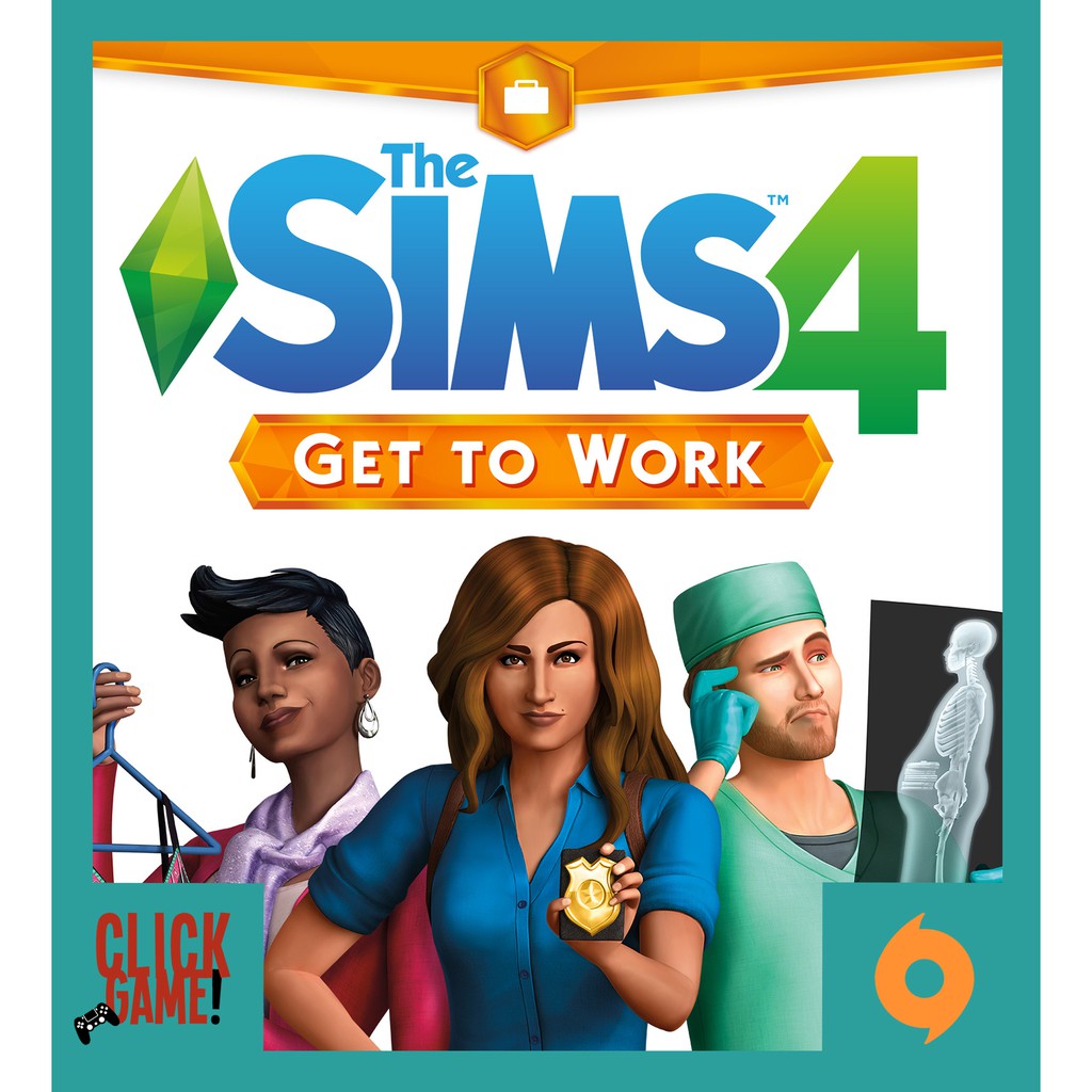 The Sims 4 Get To Work (DLC) Original PC - Origin