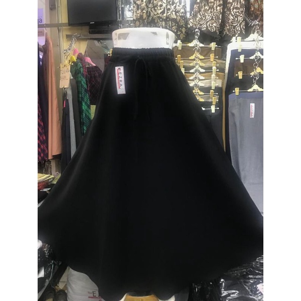 rok payung merek ezraz karet keliling bhn teball & halus nyaman dipakai buat acara formal & non form