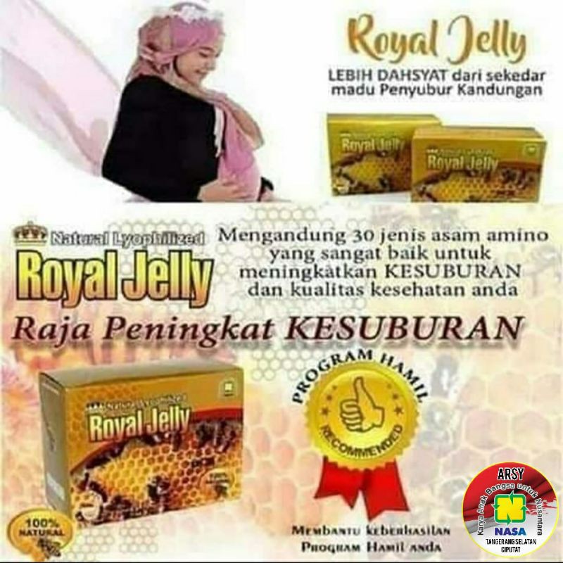 

NATURAL ROYAL JELLY (NRJ) NASA ARSY