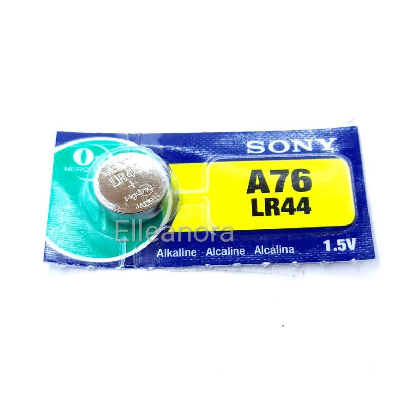 Baterry Baterai Batere Sony LR44 A76 Original