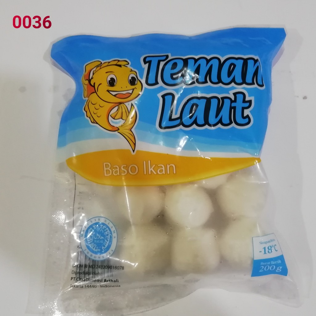 

Frozenfood Teman laut baso ikan PROMO murah 200gr | Frozenfood Bandung