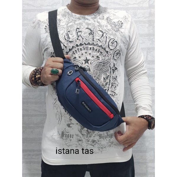 THOBACH-WAIST BAG WATERPROOF GRECO TAS PINGGANG PRIA WANITA