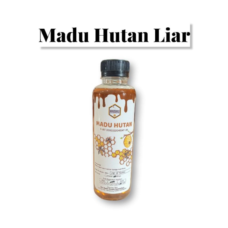 

Madu Hutan Liar 350gr