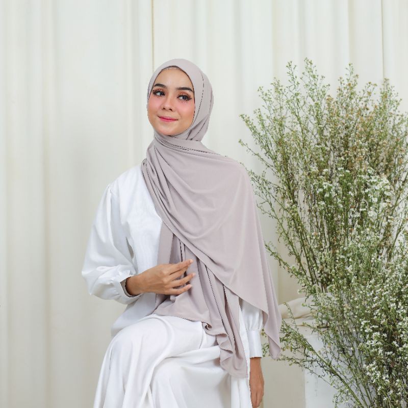 PASHMINA JERSEY INSTAN KUALITAS PREMIUM 180cm x 75cm