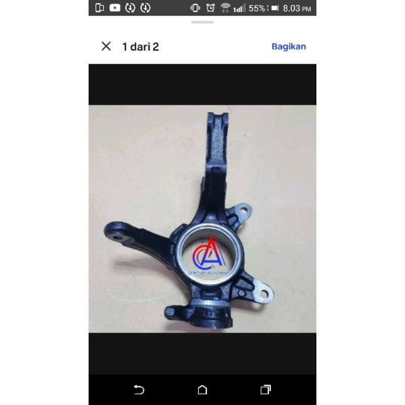 KNUCKLE ARM KANAN MOBILIO ASLI GARANSI