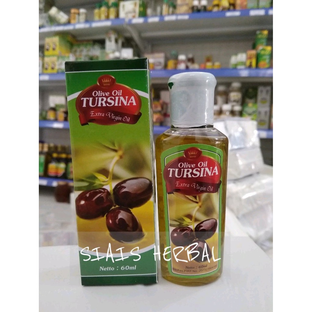 Tursina Bin Afif Minyak Zaitun Extract Virgin Olive Oil 60ml Shopee Indonesia