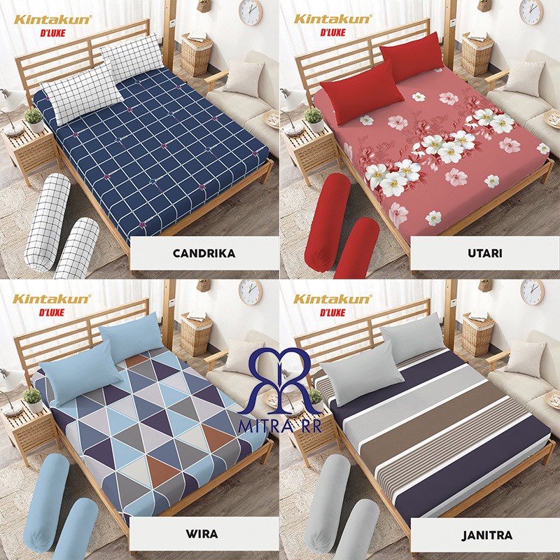 Sprei Kintakun Deluxe Queen Size No 2 160 x 200 Seprai Kintakun Dluxe 160