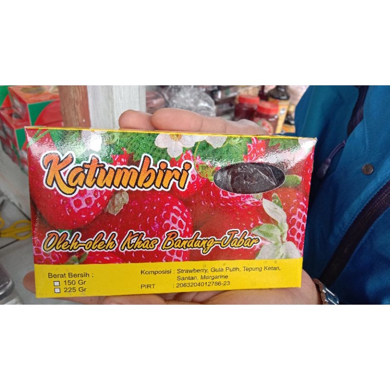 

dodol strawberry khas Ciwidey Bandung