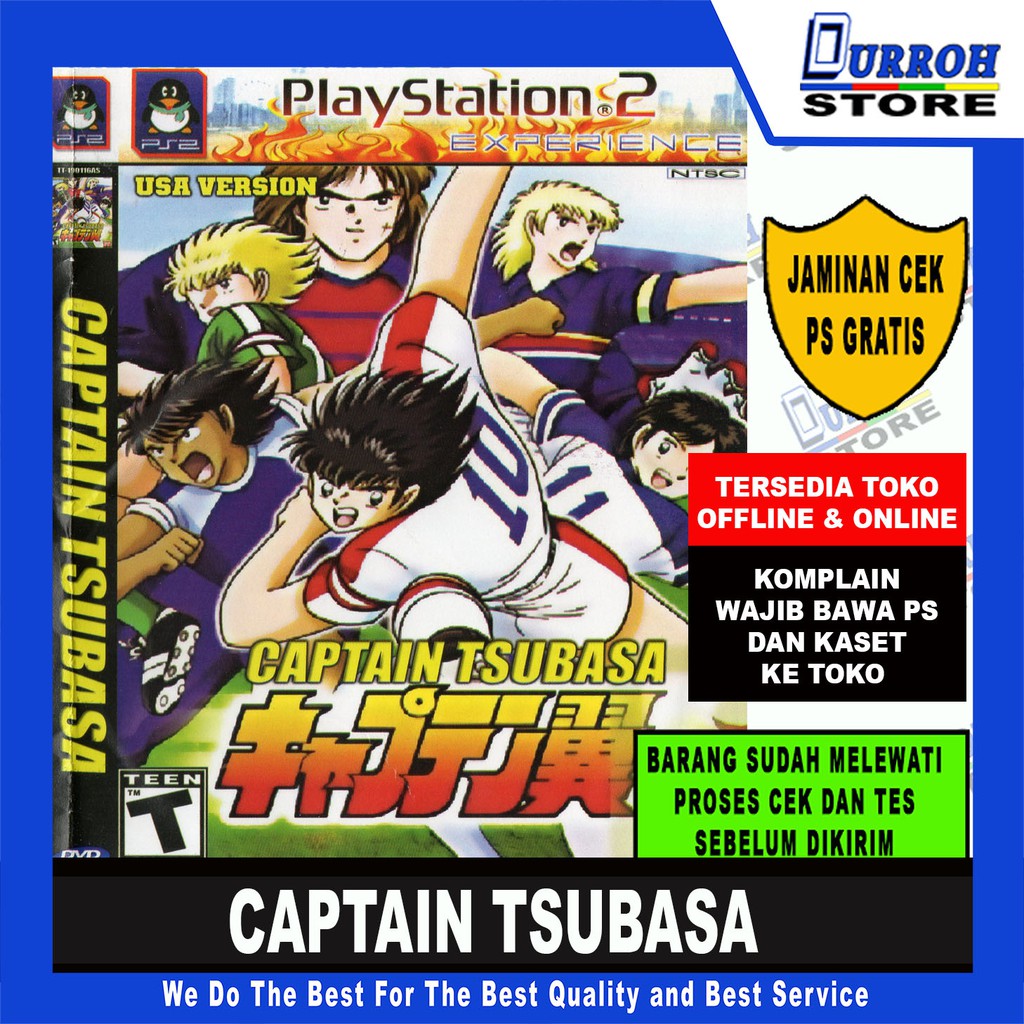 KASET GAME PS2 CAPTAIN TSUBASA