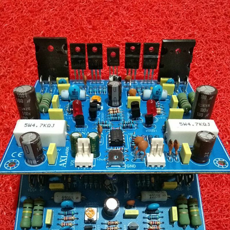 kit driver Axl audion power amplifier tested