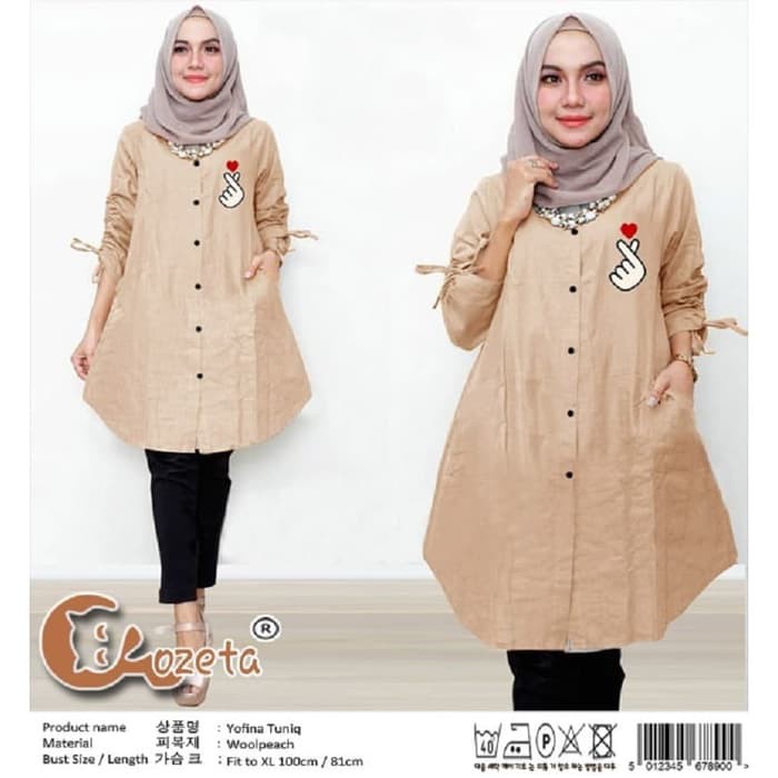 gamis syari FAIZAH lebaran 2020 terbaru kekinian cantik promo murah gamis syari ceruty YOFINA  34RGH