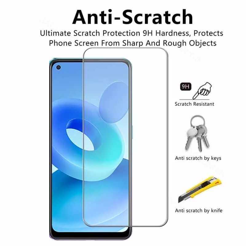 PAKET 2IN1 TEMPERED GLASS BENING OPPO A95 A74 A55 A54 4G/5G TG LAYAR ANTIGORES KACA FULL COVER