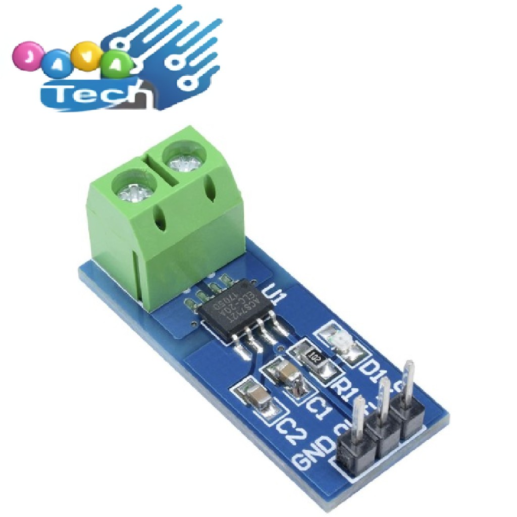 ACS712 20A AC &amp; DC Hall Effect Current Sensor Module