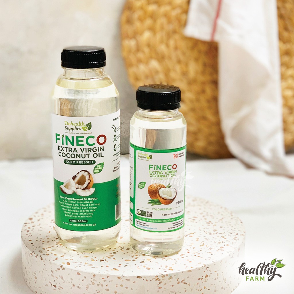 Extra Virgin Coconut Oil / EVCO Fineco / Minyak Kelapa 500ml