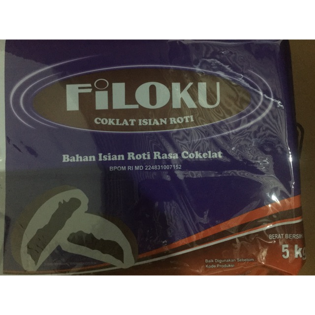 Filoku Coklat isian Roti Filling Chocolate Selai Pasta 5kg