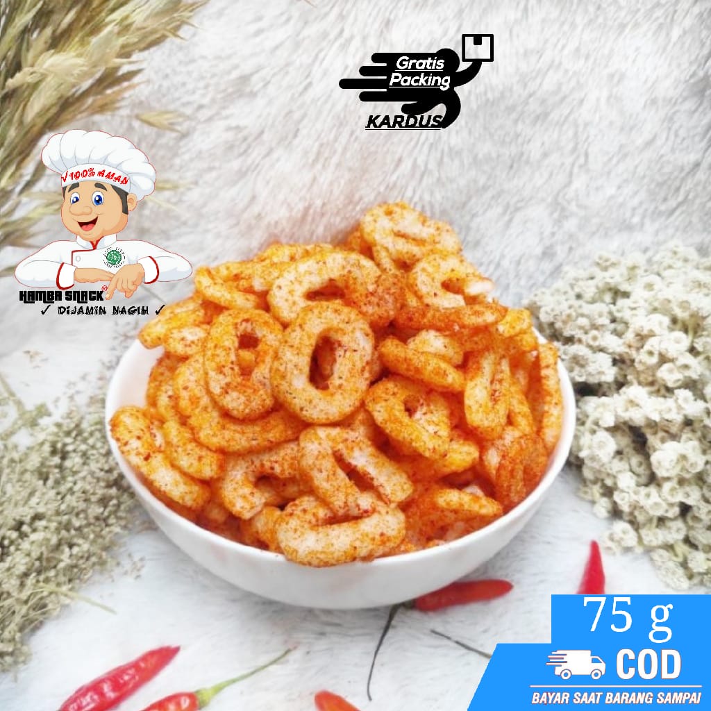 

SEBLAK RING PEDAS 75g / Ring smax / MAKANAN RINGAN CEMILAN MURAH