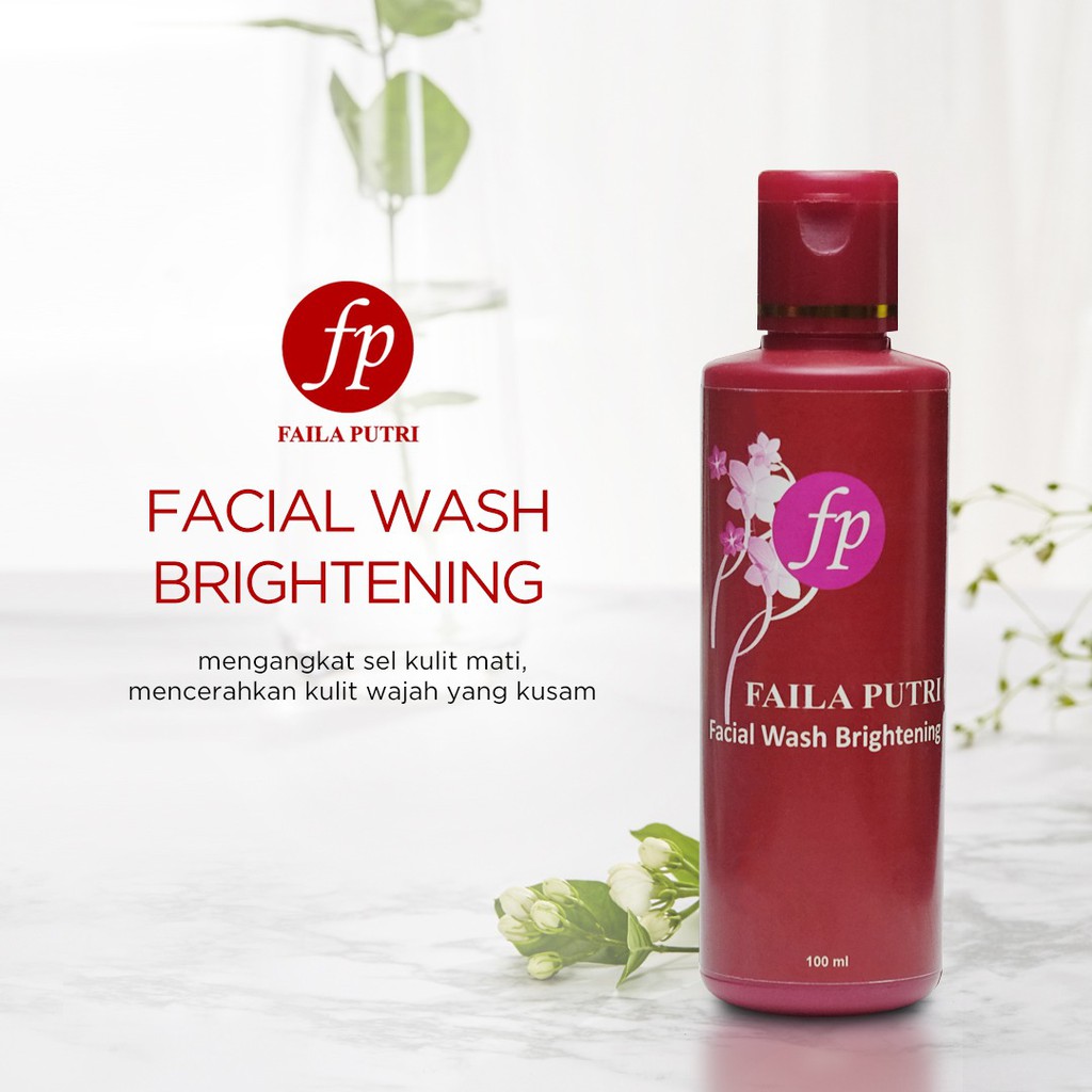 BELI 2 GRATIS 1/Facial wash brightening Faila Putri BPOM ORI - sabun wajah
