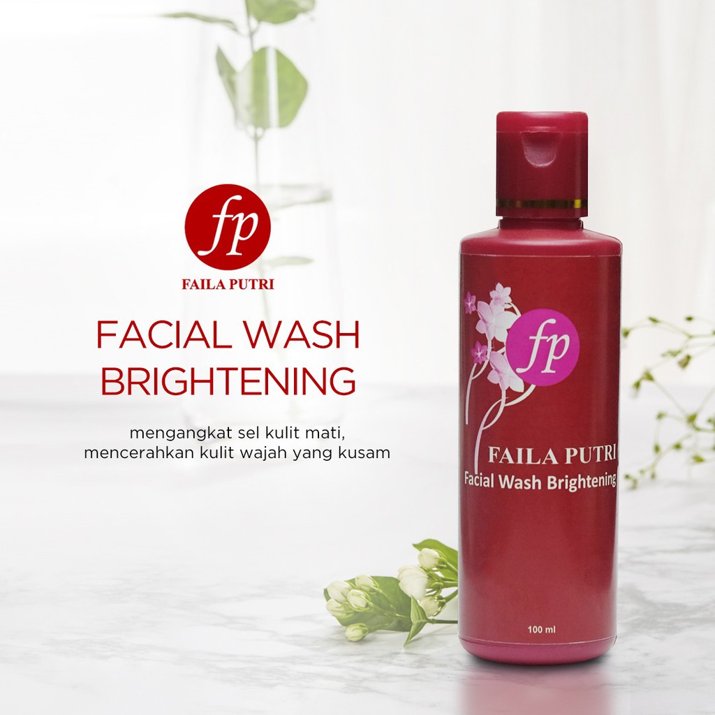 BELI 2 GRATIS 1/facial wash Brightening FP plus pencerah - sabun wajah whitening