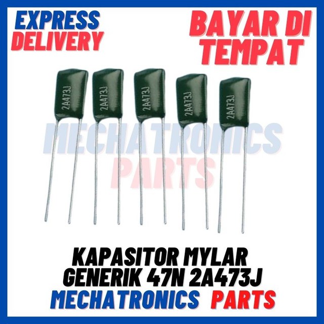 [PAS-9290] KAPASITOR MYLAR GENERIK 47N 2A473J