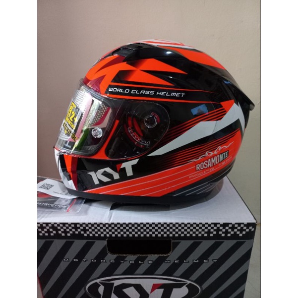 Helm KYT R10 Race edition Rosamonte New ori