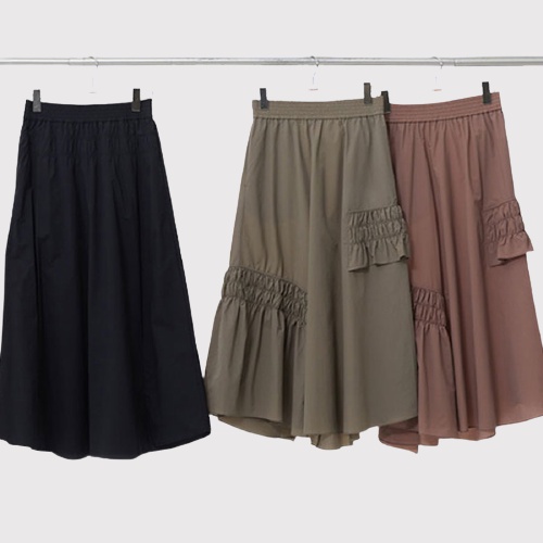 LAPIAF Rok Ruffle Skirt Olive