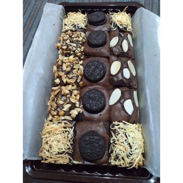 

Fudgy brownis