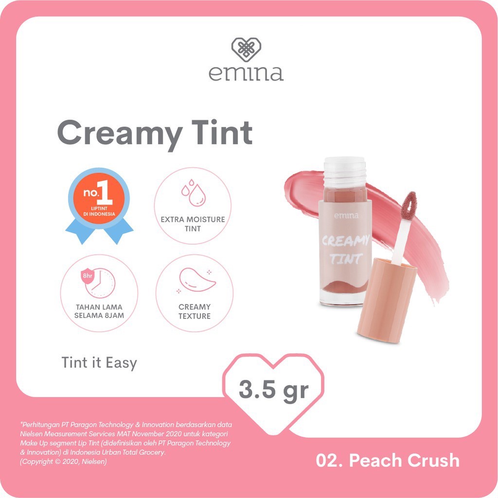 ⭐️ Beauty Expert ⭐️ Emina Creamy Tint | ORI 100% | BPOM SALE