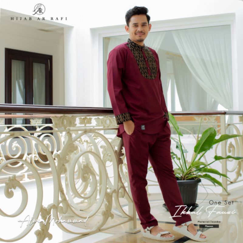 ONE SET/IKBAL FAUZI/ARTIS/OUTFIT PRIA/KOKO SET