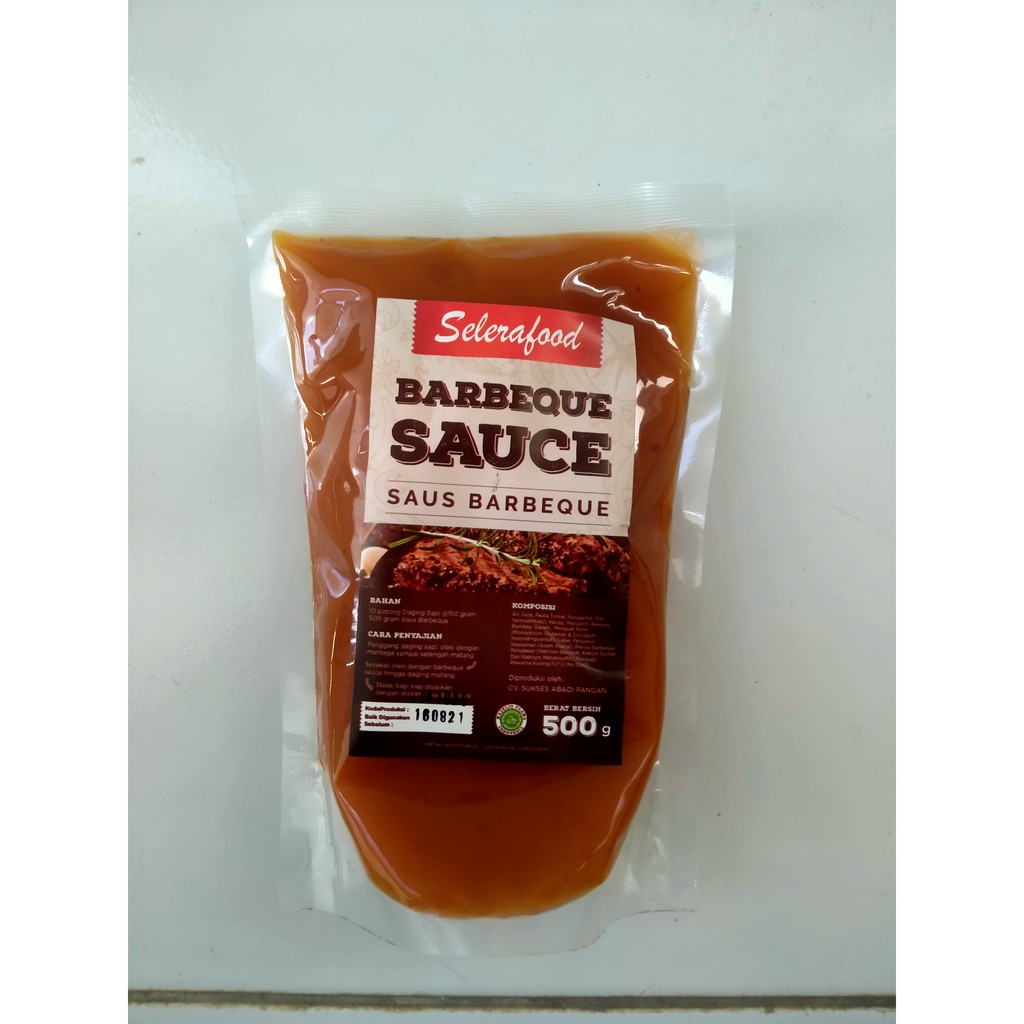 Barbeque Sauce - Saus BBQ Selerafood 500gr/Pack