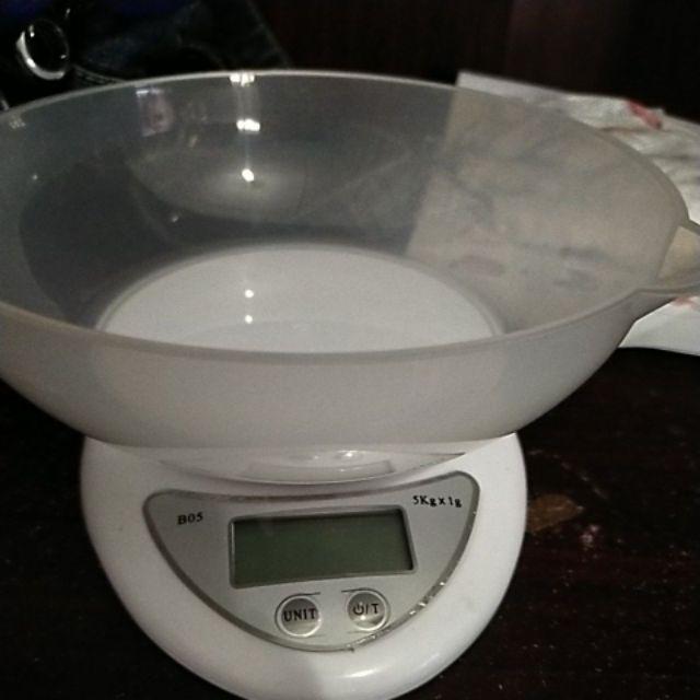 Timbangan Dapur Kue Mangkok Digital Electronic Kitchen Scale Ch 302 / B05