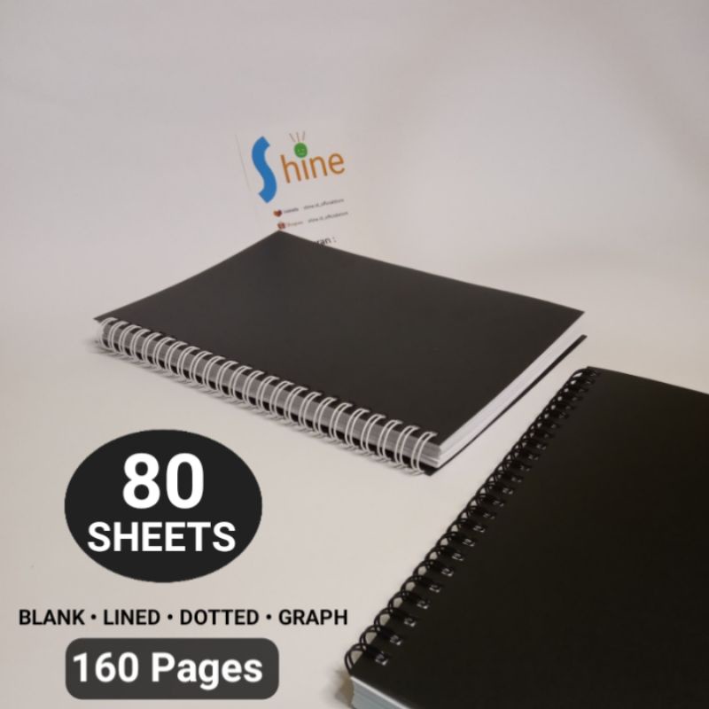 

Buku Jurnal/Notebook/Sketchbook Dotted Lined Graph Blank