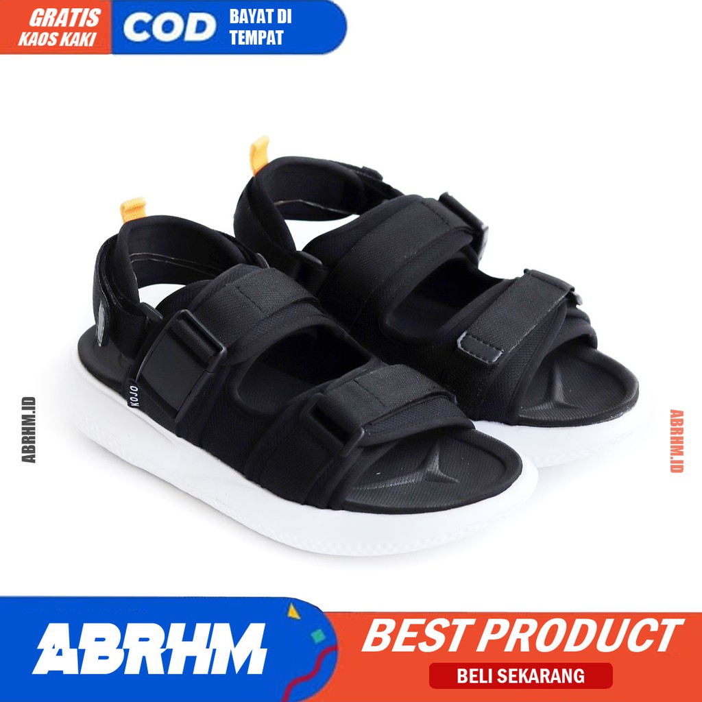 ABRHM x KOJO Sandal Slide Pria Sandal Slop Pria Sendal Selop Cowok / Cowok Ori Distro Keren Kekinian