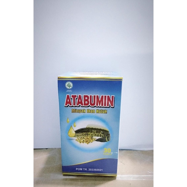 ATABUMIN ALBUMIN MINYAK IKAN GABUS OBAT PASCA OPERASI