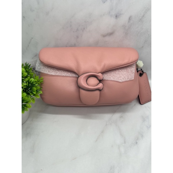 coach tabby pillow 18 soft pink