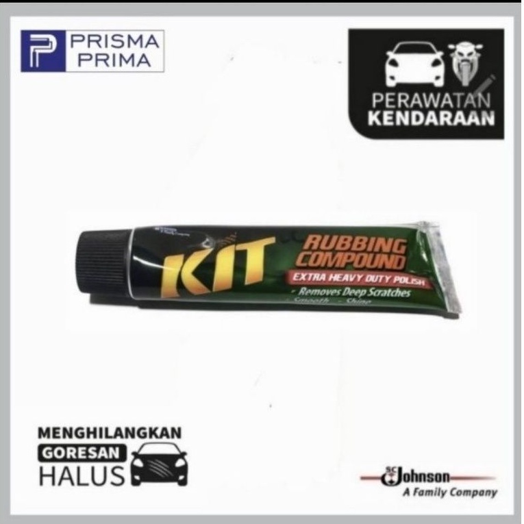 KIT Rubbing Compound Penghilang Baret Mobil Motor 60 gr