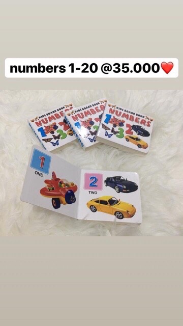 buku anak alphabet books number books