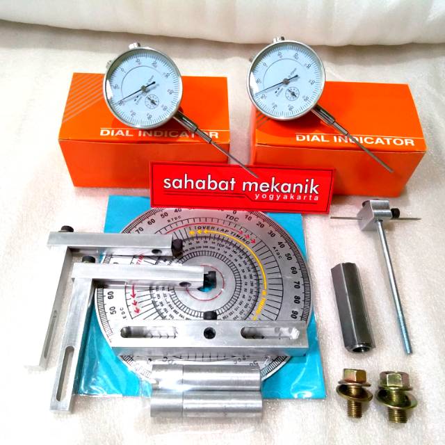 Busur derajat top piston dial set