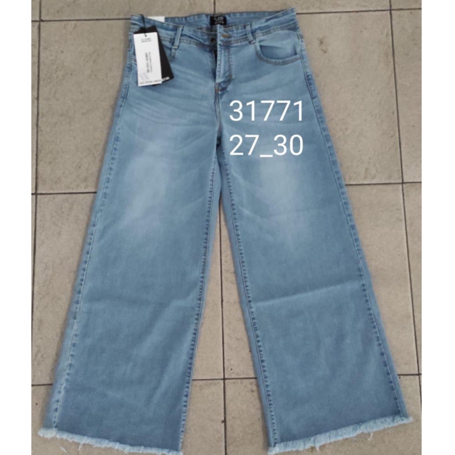 celana jeans wanita kulot rawis / celana jeans wanita kulot rawis ORIGINAL VJ / VJ JEANS IMPORT sz 2