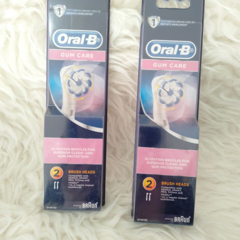 Oral B gum care toothbrush head/ kepala sikat gigi oral B GUM care